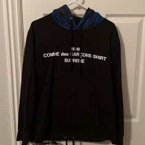 Comme des Garçons x Supreme Hooded Sweatshirt